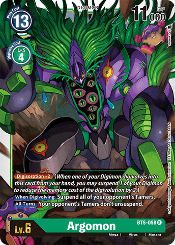 Argomon [BT5-058] [Battle of Omni] - Destination Retro