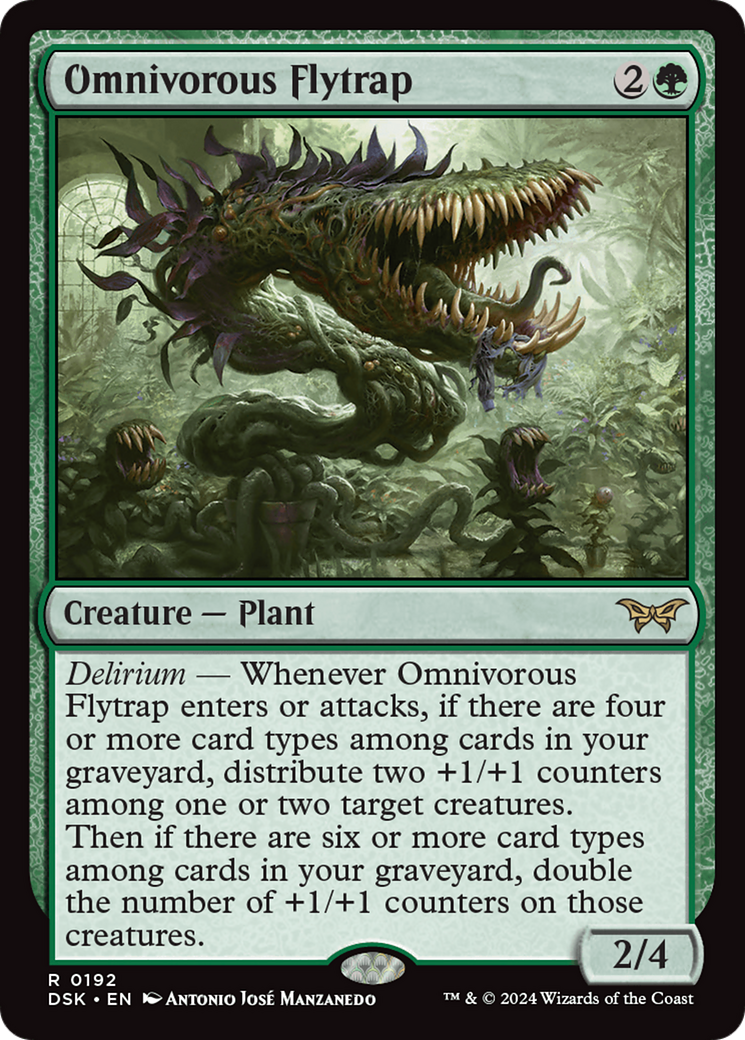 Omnivorous Flytrap [Duskmourn: House of Horror] - Destination Retro