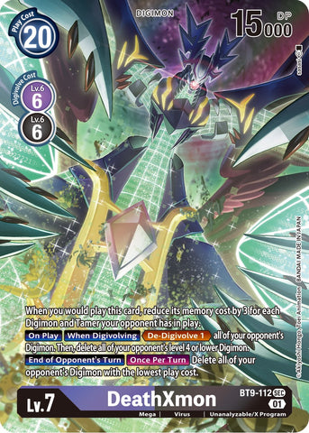 DeathXmon [BT9-112] (Alternate Art) [X Record] - Destination Retro