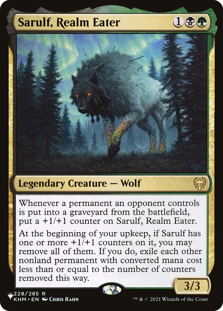 Sarulf, Realm Eater [The List] - Destination Retro