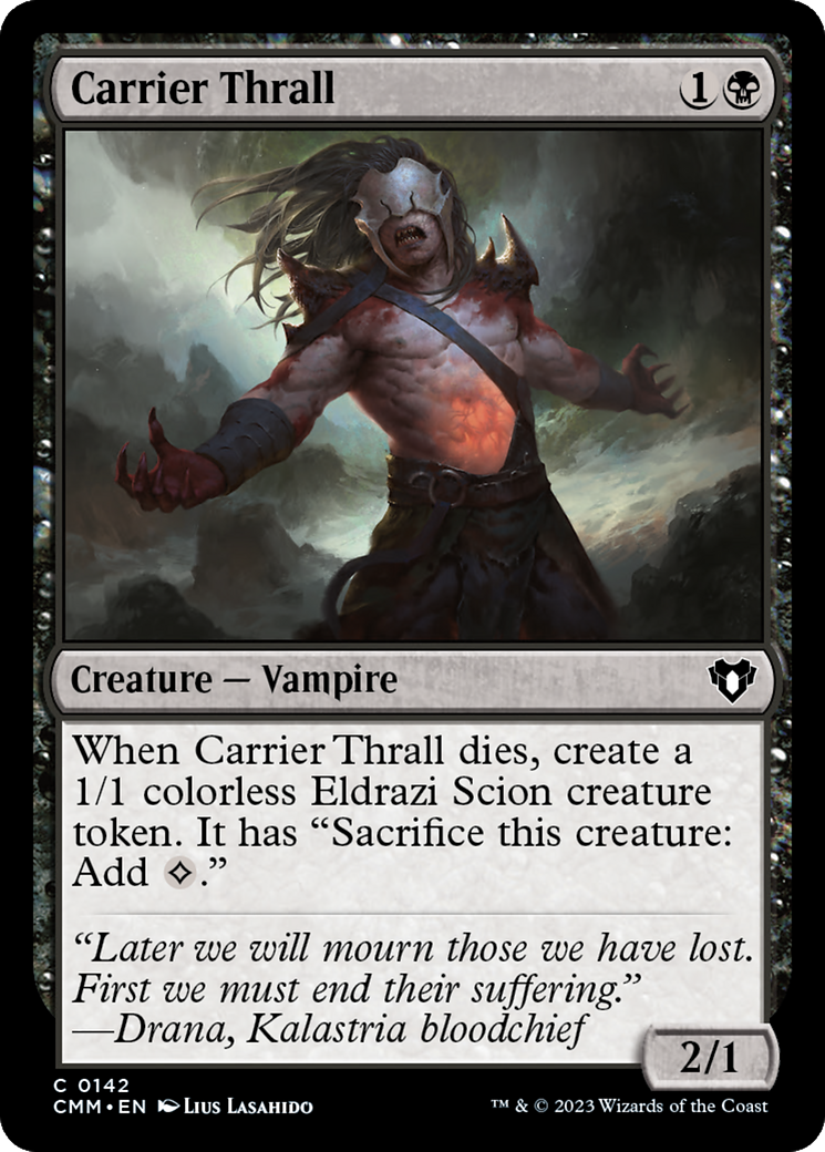 Carrier Thrall [Commander Masters] - Destination Retro