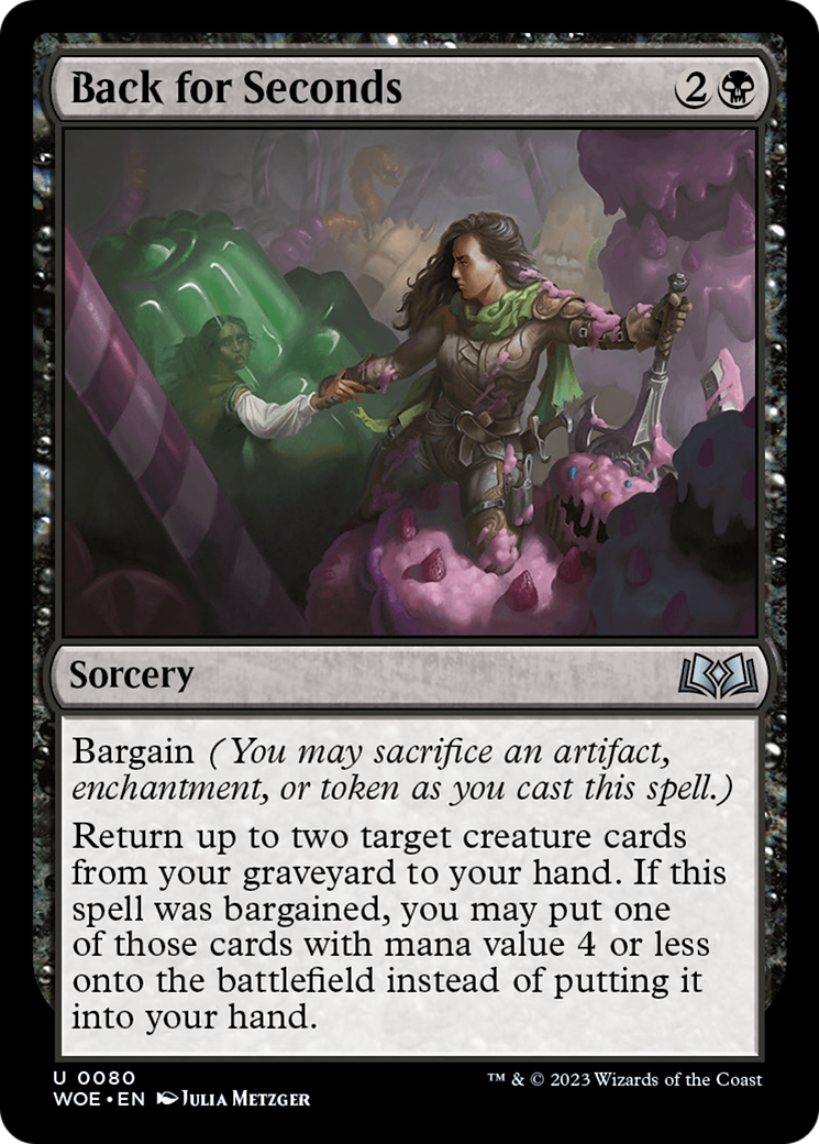 Back for Seconds [Wilds of Eldraine] - Destination Retro