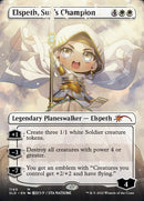 Elspeth, Sun's Champion (Borderless) (1140) [Secret Lair Drop Series] - Destination Retro