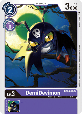 DemiDevimon [BT2-067] [Release Special Booster Ver.1.0] - Destination Retro