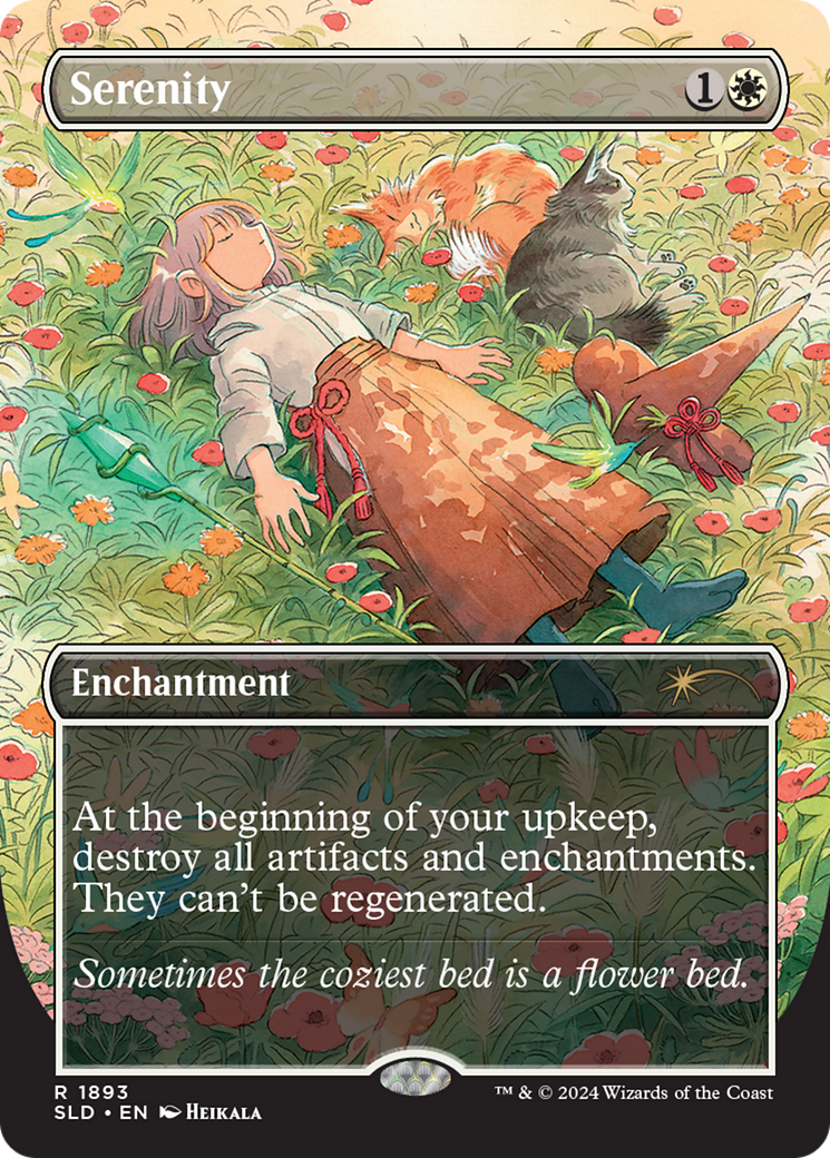 Serenity (Rainbow Foil) [Secret Lair Drop Series] - Destination Retro
