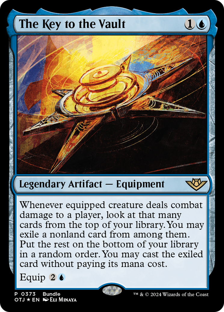 The Key to the Vault (OTJ Bundle) [Outlaws of Thunder Junction Promos] - Destination Retro