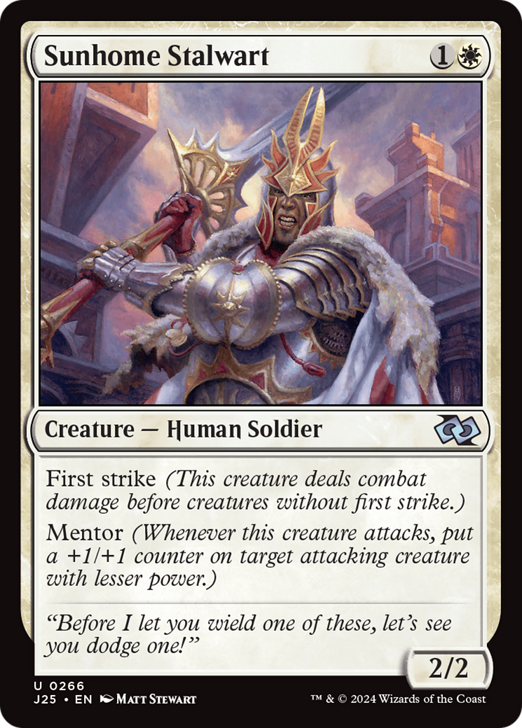 Sunhome Stalwart [Foundations Jumpstart] - Destination Retro