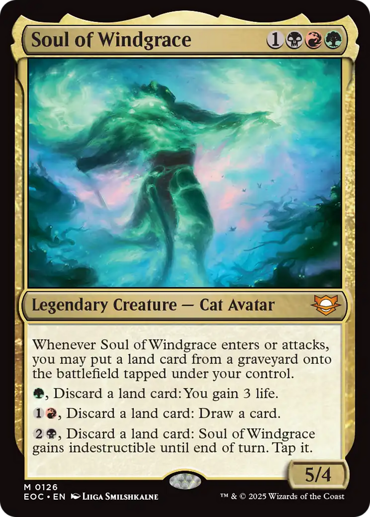 Soul of Windgrace [Edge of Eternities Commander] - Destination Retro