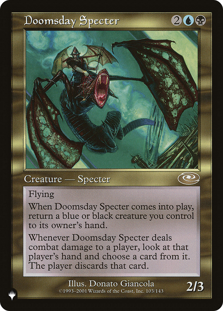 Doomsday Specter [The List] - Destination Retro