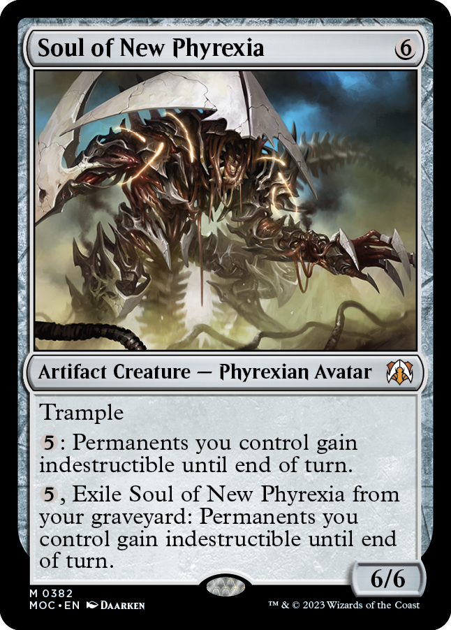 Soul of New Phyrexia [March of the Machine Commander] - Destination Retro
