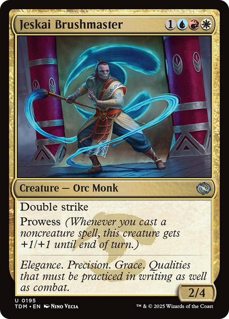 Jeskai Brushmaster [Tarkir: Dragonstorm] - Destination Retro
