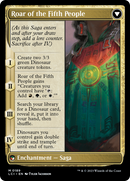 Huatli, Poet of Unity // Roar of the Fifth People [The Lost Caverns of Ixalan] - Destination Retro