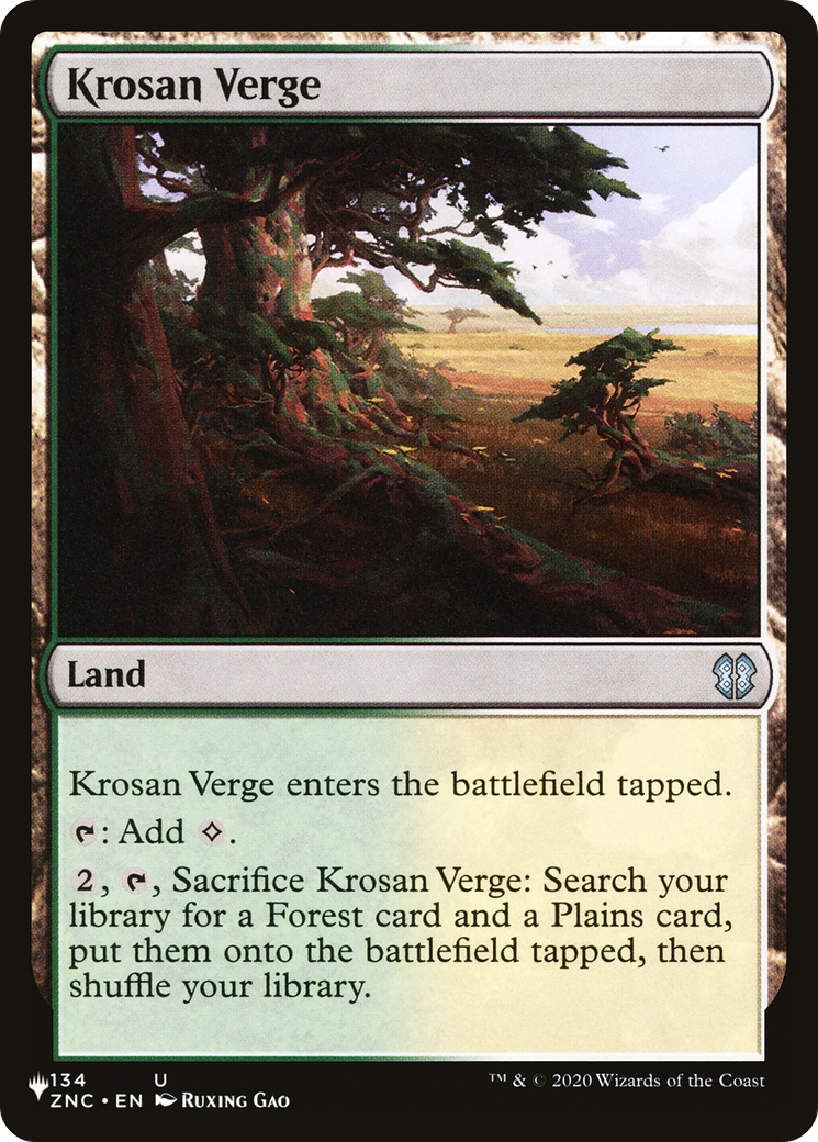 Krosan Verge (ZNC) [The List] - Destination Retro