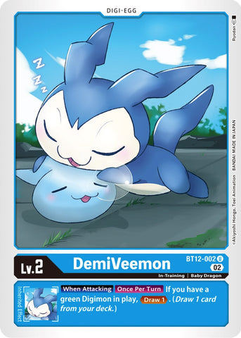 DemiVeemon [BT12-002] [Across Time] - Destination Retro