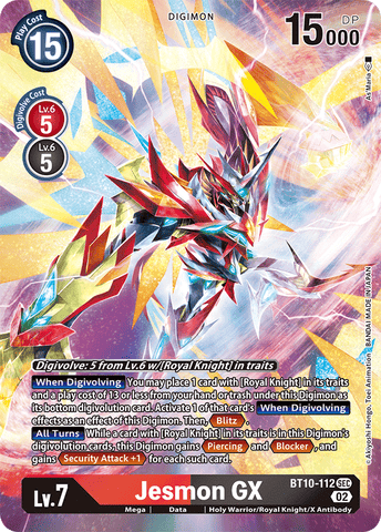 Jesmon GX [BT10-112] (Alternate Art) [Xros Encounter] - Destination Retro