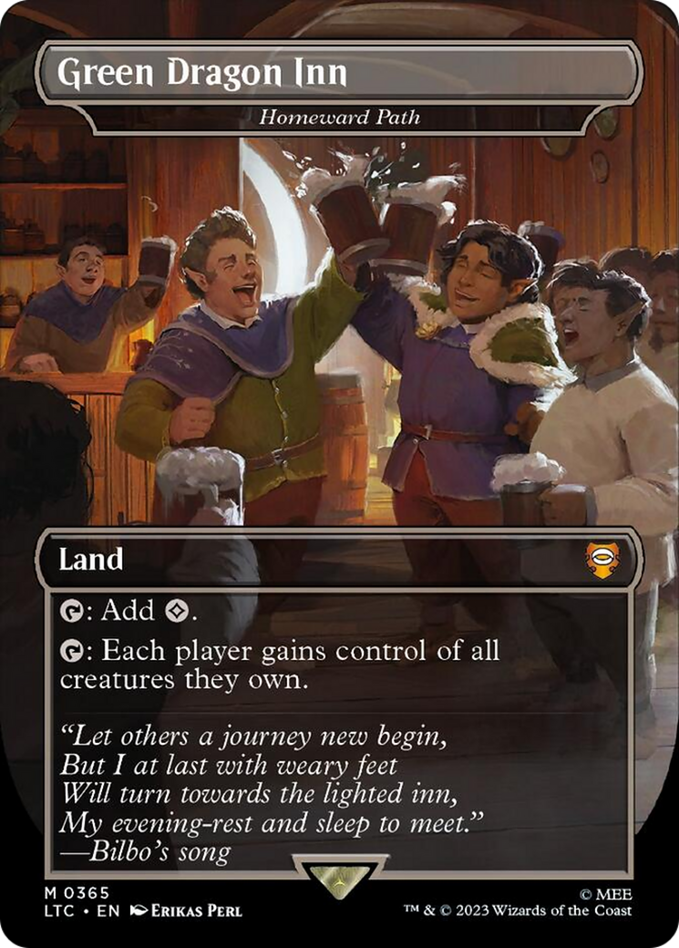 Green Dragon Inn - Homeward Path [The Lord of the Rings: Tales of Middle-Earth Commander] - Destination Retro