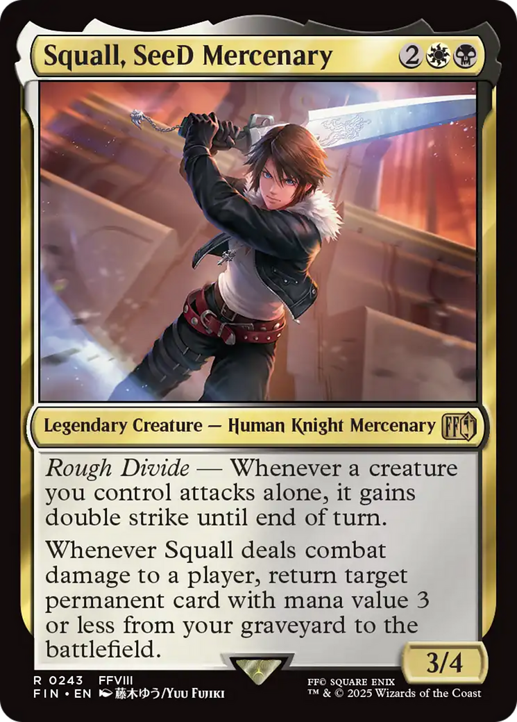 Squall, SeeD Mercenary [FINAL FANTASY] - Destination Retro