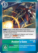 Avalon's Gate [EX3-070] [Draconic Roar] - Destination Retro