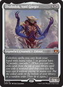 Zhulodok, Void Gorger (Display Commander) (Foil Etched) [Commander Masters] - Destination Retro