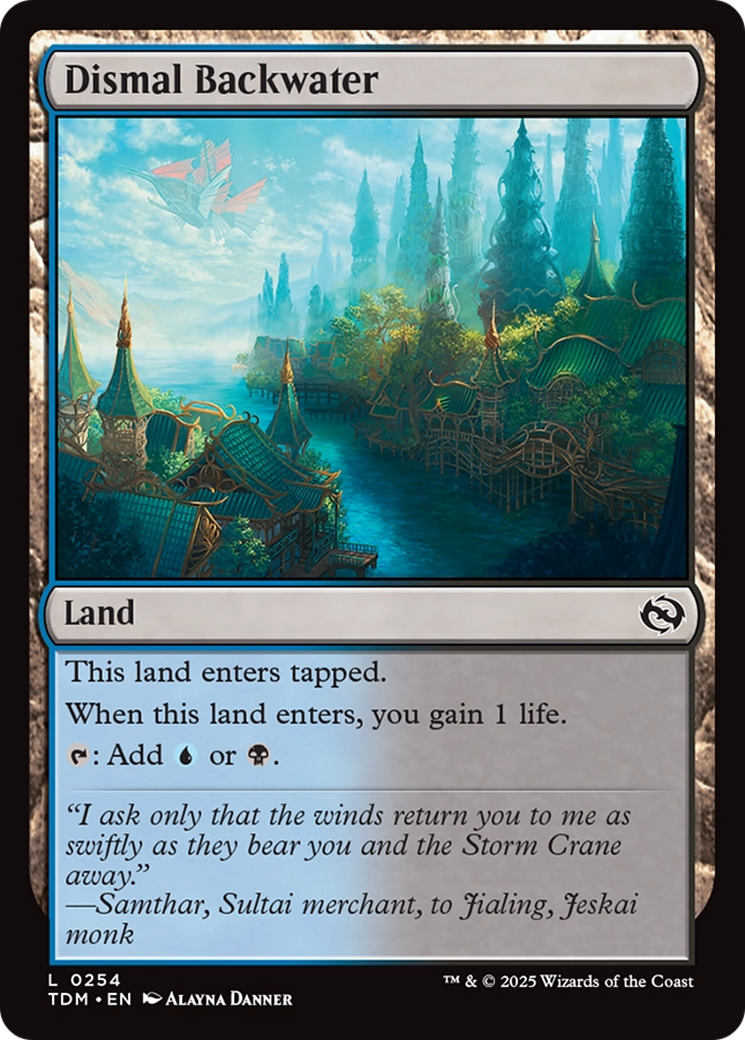 Dismal Backwater [Tarkir: Dragonstorm] - Destination Retro