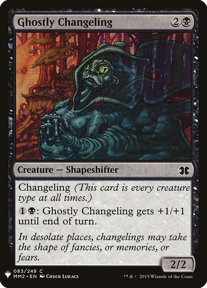 Ghostly Changeling [Mystery Booster] - Destination Retro