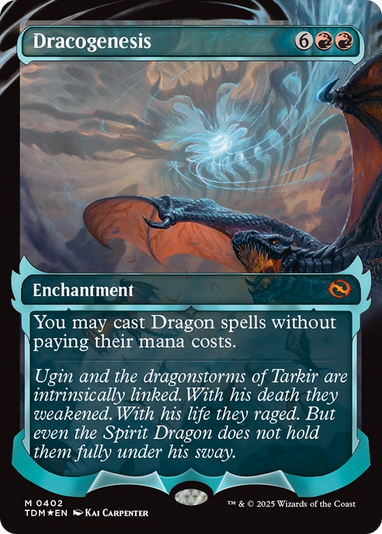 Dracogenesis (0402) (Showcase) [Tarkir: Dragonstorm] - Destination Retro