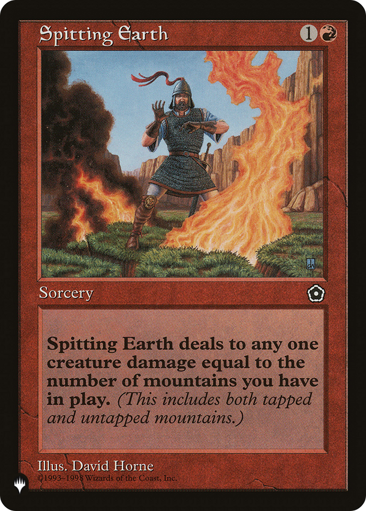 Spitting Earth [The List] - Destination Retro