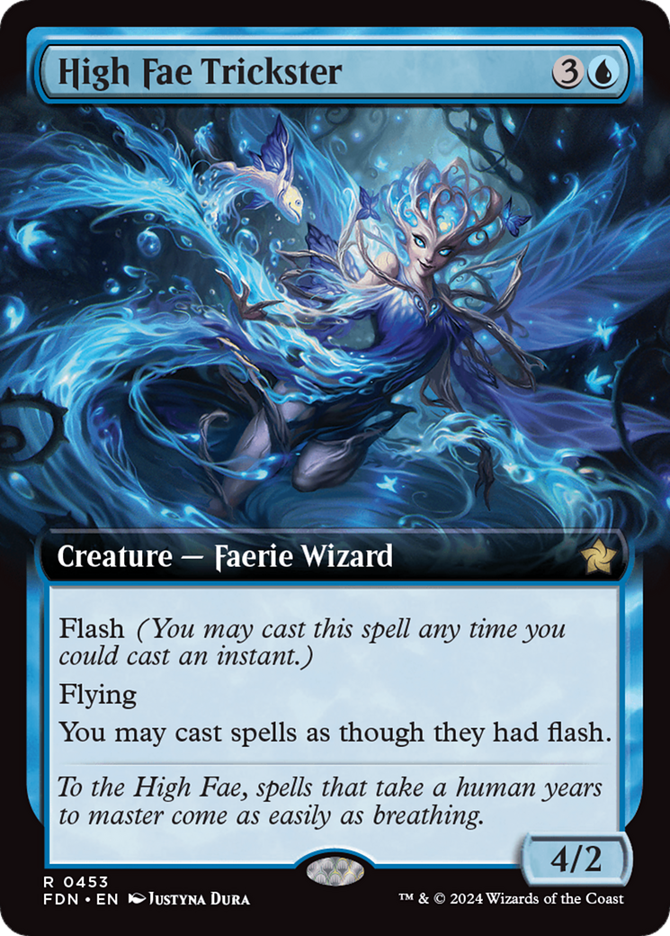 High Fae Trickster (Extended Art) [Foundations] - Destination Retro