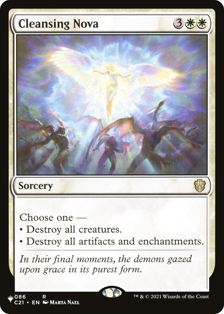 Cleansing Nova [Secret Lair: Angels] - Destination Retro