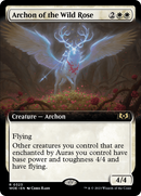 Archon of the Wild Rose (Extended Art) [Wilds of Eldraine] - Destination Retro