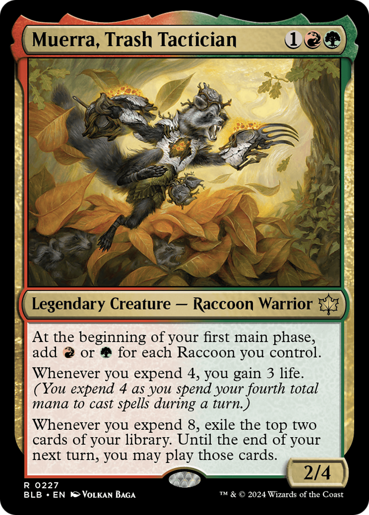 Muerra, Trash Tactician [Bloomburrow] - Destination Retro