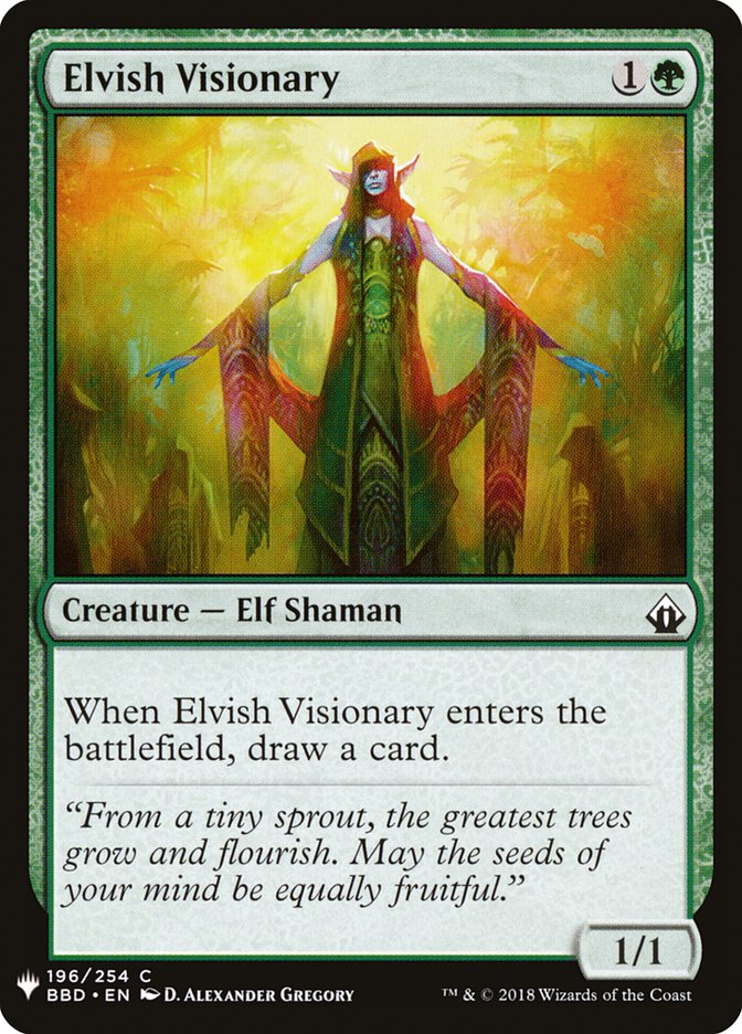 Elvish Visionary [Mystery Booster] - Destination Retro