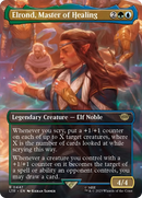 Elrond, Master of Healing (Borderless Alternate Art) [The Lord of the Rings: Tales of Middle-Earth] - Destination Retro