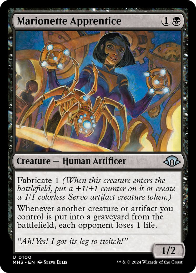 Marionette Apprentice [Modern Horizons 3] - Destination Retro