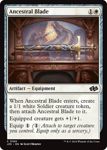 Ancestral Blade [Foundations Jumpstart] - Destination Retro