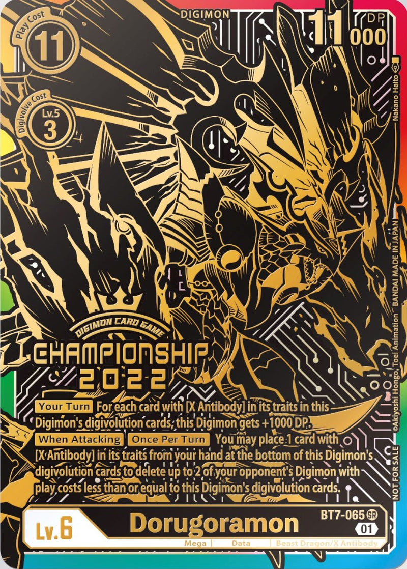 Dorugoramon [BT7-065] (2022 Championship Finals 1st Place) [Next Adventure Promos] - Destination Retro