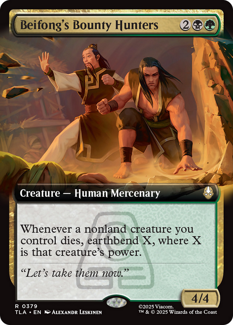 Beifong's Bounty Hunters (Extended Art) [Avatar: The Last Airbender] - Destination Retro