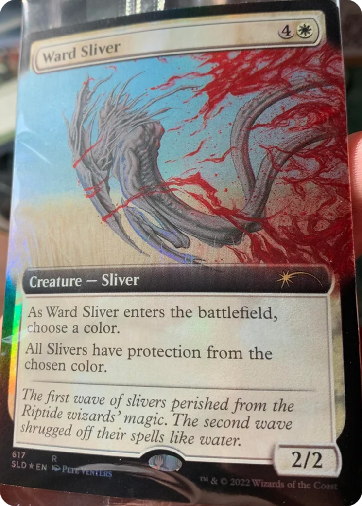 Ward Sliver (Extended Art) [Secret Lair Drop Promos] - Destination Retro