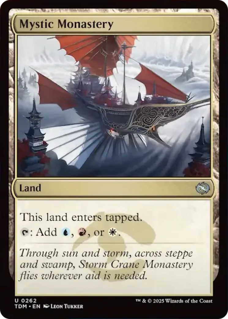 Mystic Monastery [Tarkir: Dragonstorm] - Destination Retro