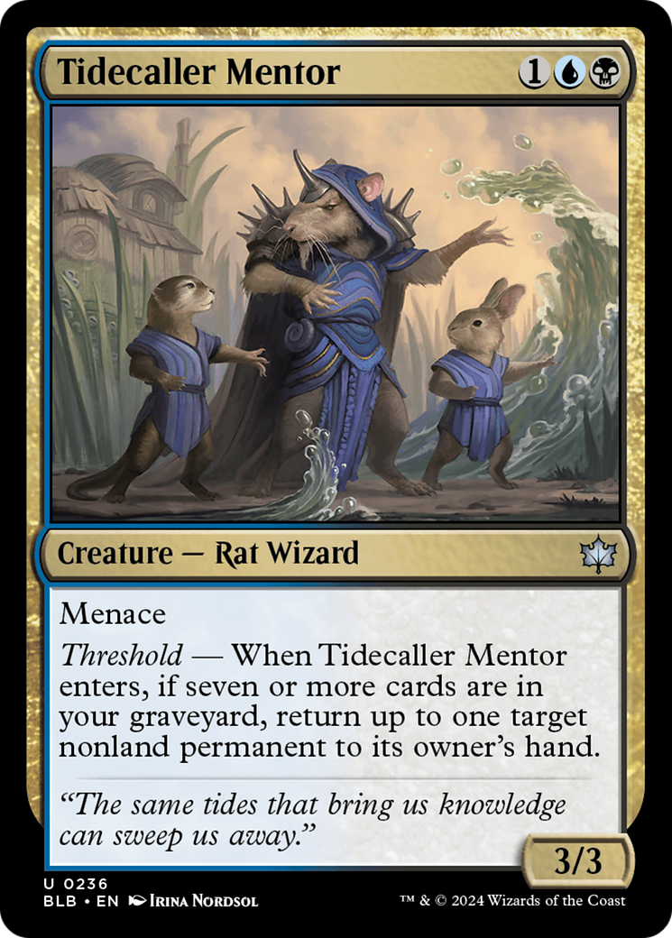 Tidecaller Mentor [Bloomburrow] - Destination Retro
