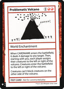 Problematic Volcano [Mystery Booster Playtest Cards] - Destination Retro