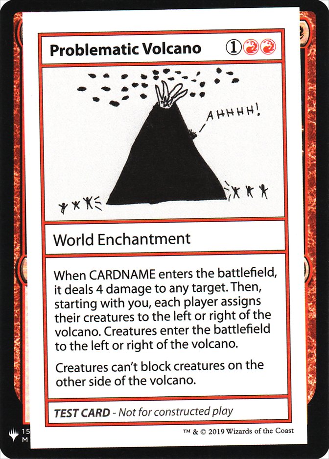 Problematic Volcano [Mystery Booster Playtest Cards] - Destination Retro