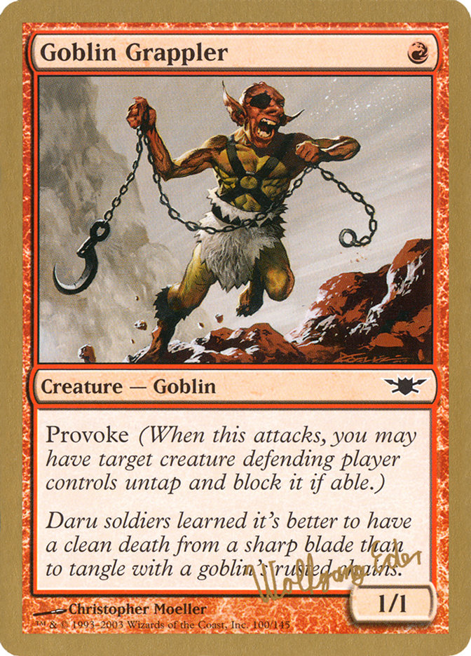 Goblin Grappler (Wolfgang Eder) [World Championship Decks 2003] - Destination Retro