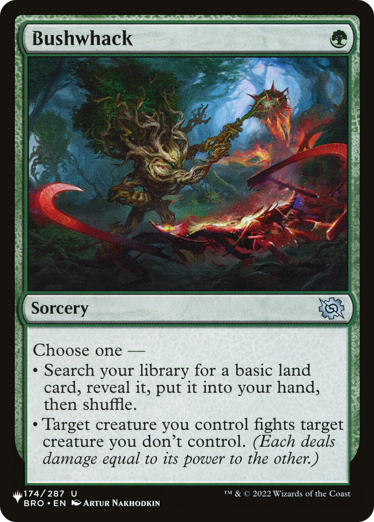 Bushwhack [The List] - Destination Retro