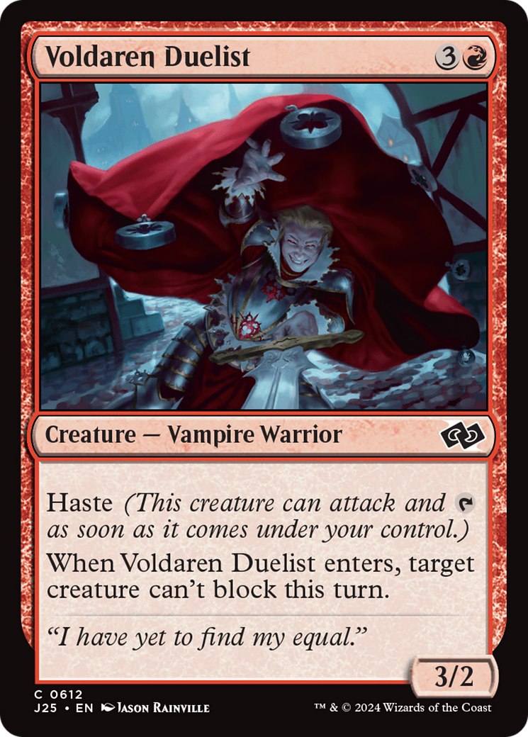 Voldaren Duelist [Foundations Jumpstart] - Destination Retro