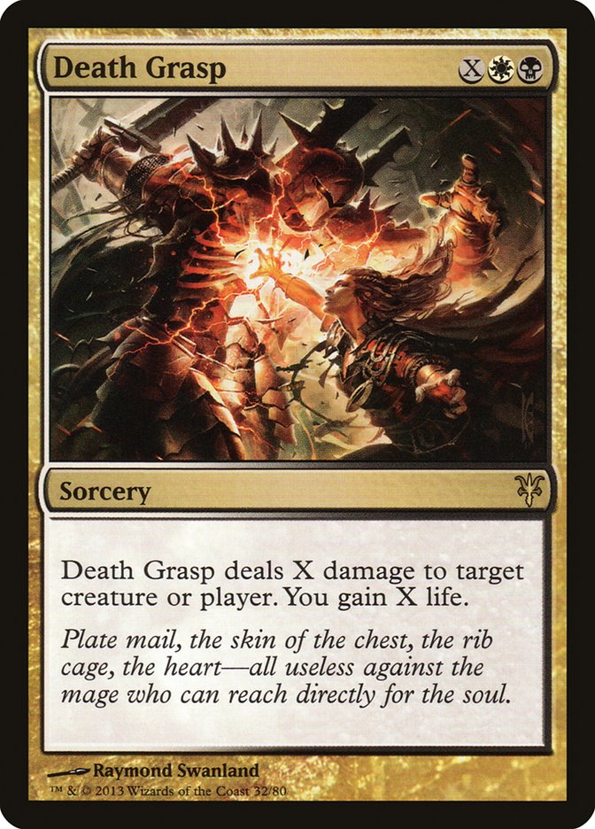 Death Grasp [Duel Decks: Sorin vs. Tibalt] - Destination Retro