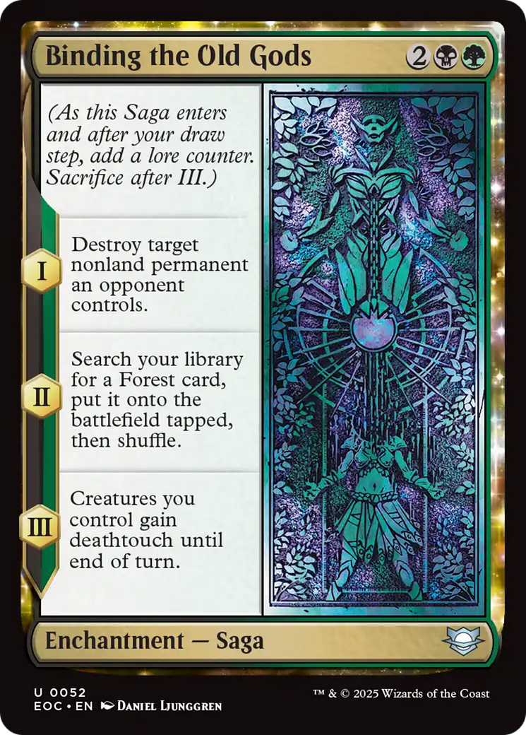 Binding the Old Gods [Edge of Eternities Commander] - Destination Retro