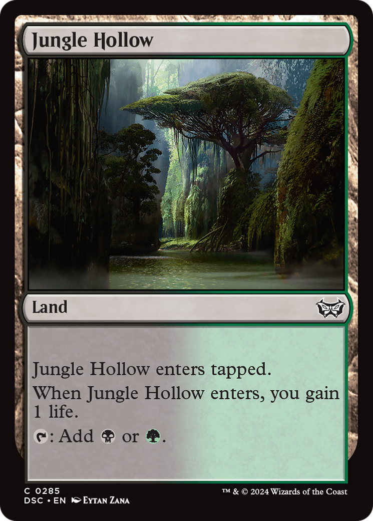 Jungle Hollow [Duskmourn: House of Horror Commander] - Destination Retro