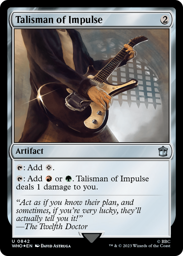 Talisman of Impulse (Surge Foil) [Doctor Who] - Destination Retro
