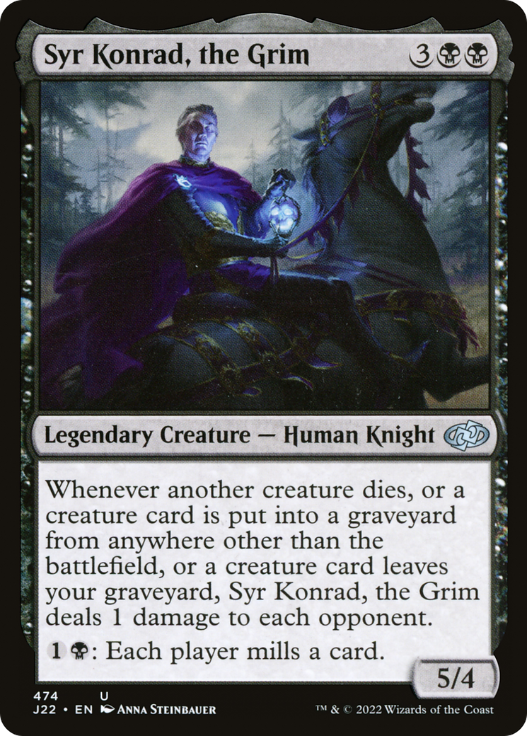 Syr Konrad, the Grim [Jumpstart 2022] - Destination Retro
